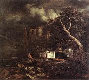 Jacob van Ruisdael Jewish Cemetery china oil painting reproduction